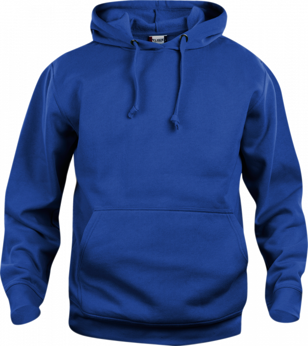 Clique - Basic Cotton Hoodie - Blauw