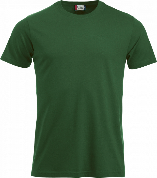 Clique - Classic Cotton Tee - Bottle Green