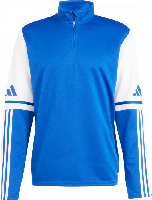 Adidas - Squadra 25 Half-Zip Training Top - T Royal Blue & bianco