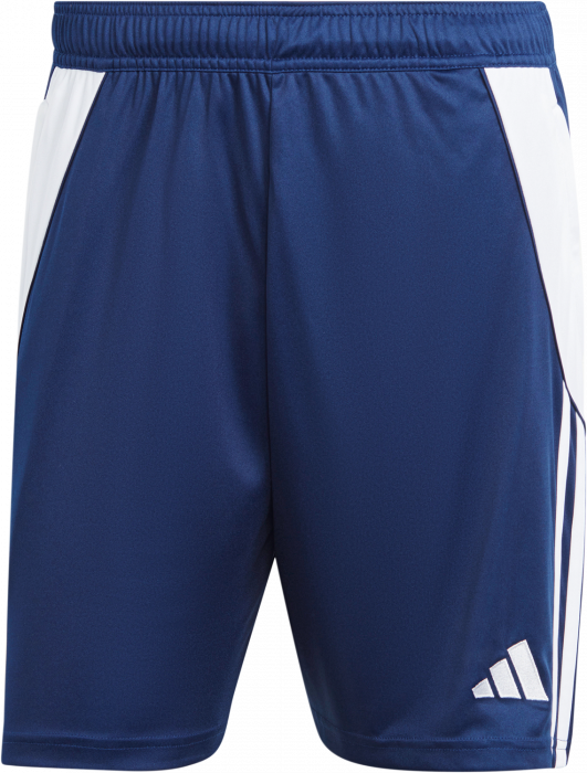 Adidas - Tiro24 Shorts With Pockets - T Navy Blue & branco