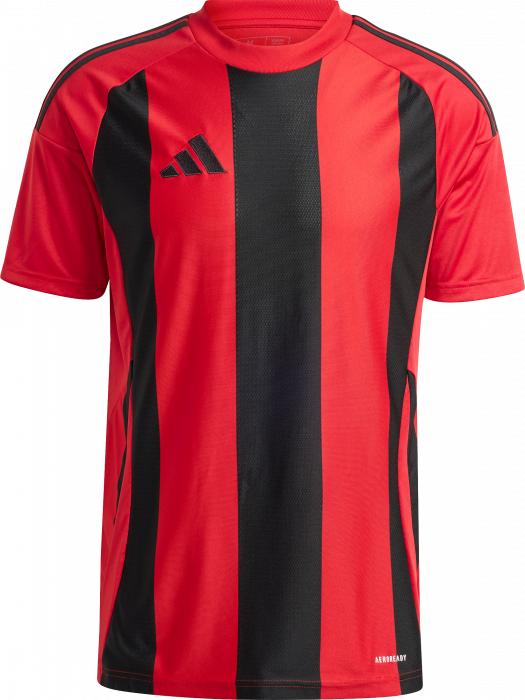 Adidas - Striped 24 Player Jersey - T Power Red & schwarz