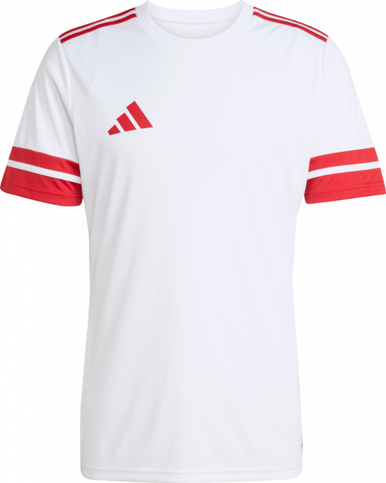 Adidas - Squadra 25 Player Jersey - Bianco & t power red