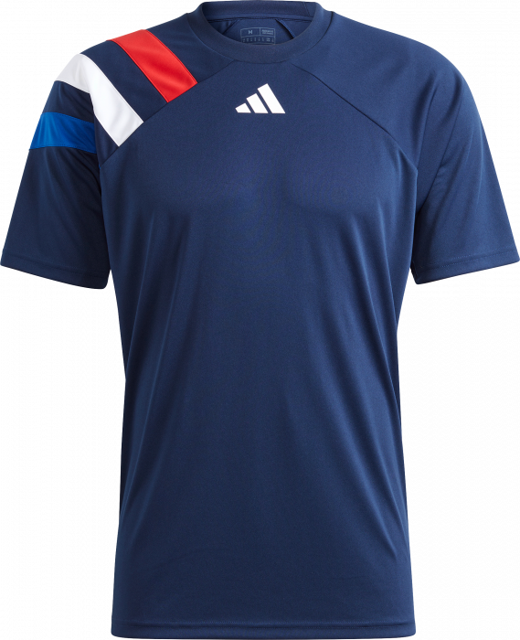 Adidas - Fortore 23 Player Jersey - T Navy Blue & rojo