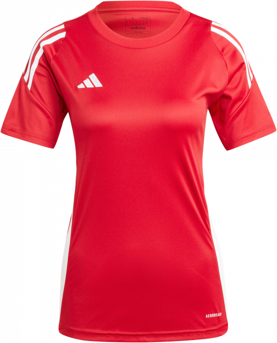 Adidas - Tiro 24 Player Jersey Women - T Power Red & vit