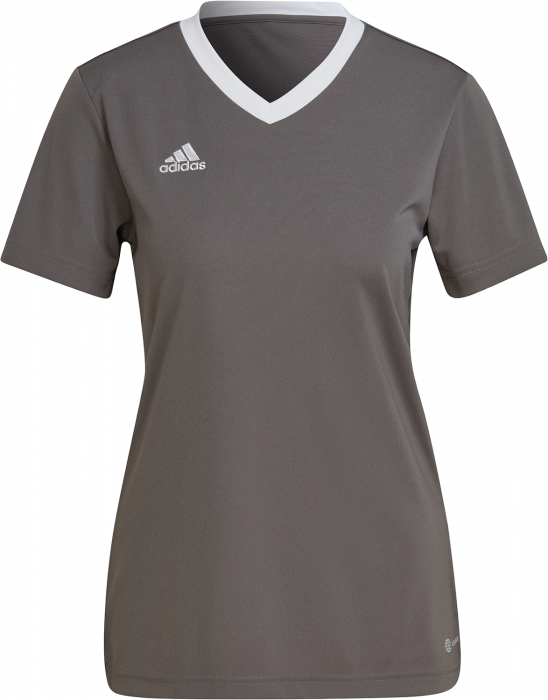 Adidas - Entrada 22 Jersey Women - Grey four & blanco