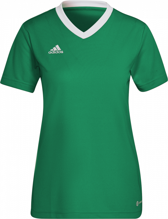 Adidas - Entrada 22 Jersey Women - T Green & branco