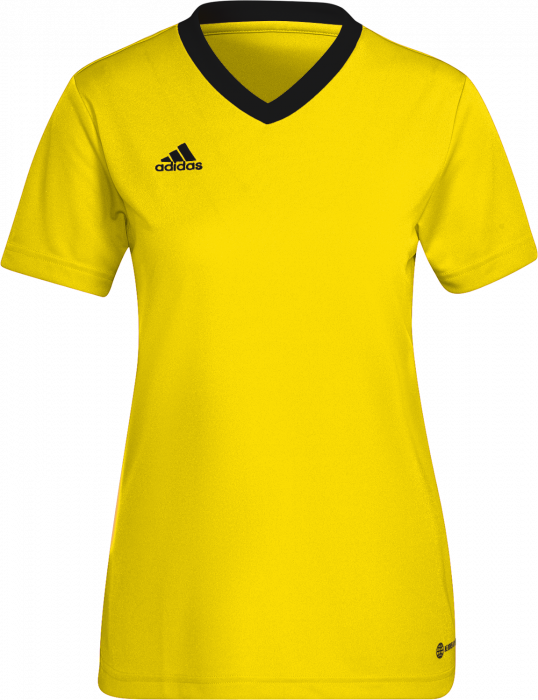 Adidas - Entrada 22 Jersey Women - T Yellow & black