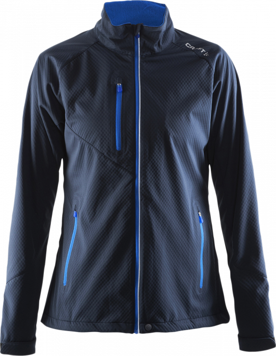 Craft - Bormio Soft Shell Jacket Women - Navy blue & sweden blue
