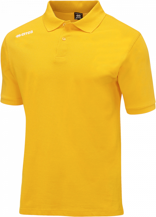 Errea - Team Colours Polo - Yellow & white
