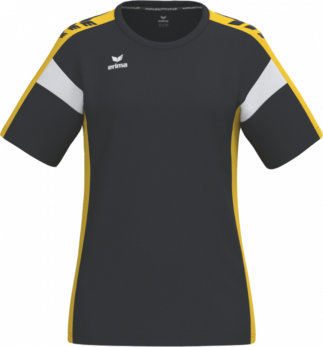 Erima - Celebrate 125 Player Jersey Women - Czarny & żółty