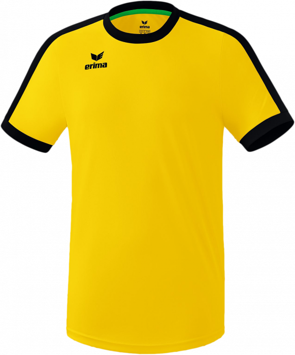 Erima - Retro Star Jersey - Yellow & preto