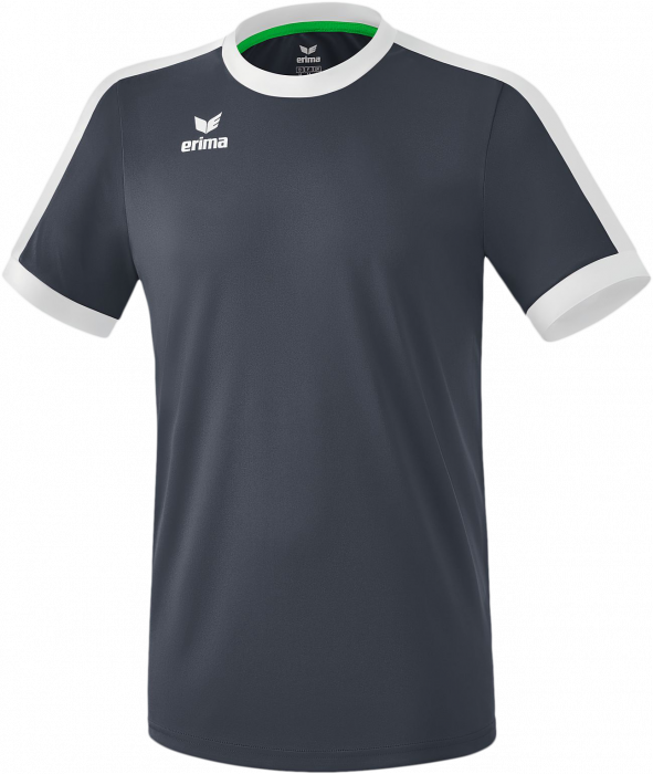 Erima - Retro Star Jersey - Slate Grey & blanco