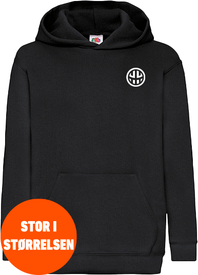 Fruit of the loom - Helsingør Håndbold Classic Hoodie Kids - Noir