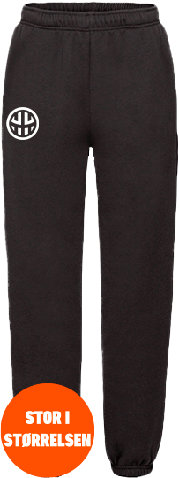 Fruit of the loom - Helsingør Håndbold Sweatpants Kids - Preto