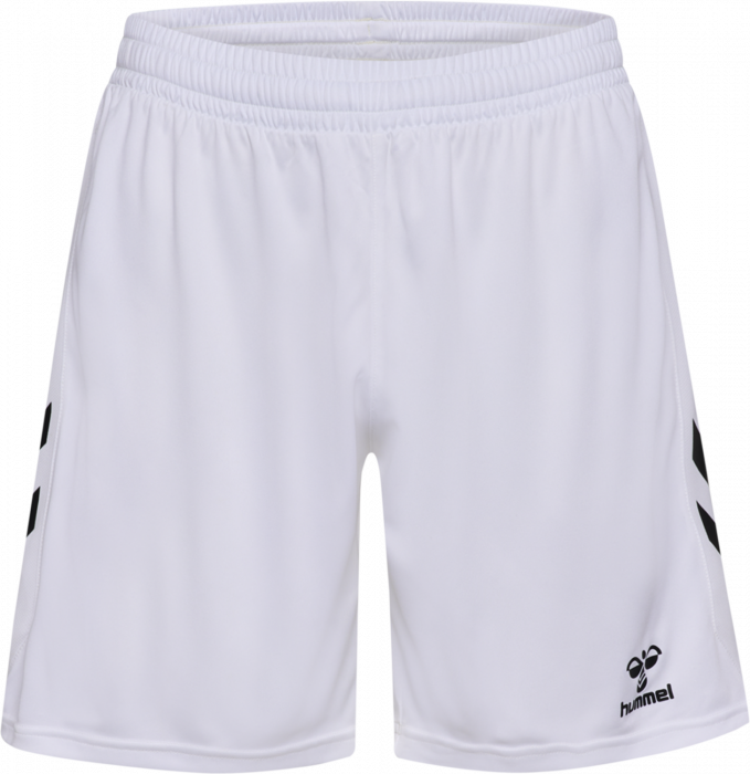 Hummel - Match League Shorts - Biały & czarny