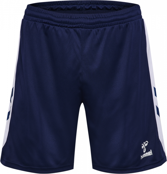 Hummel - Match League Shorts - Marine & biały