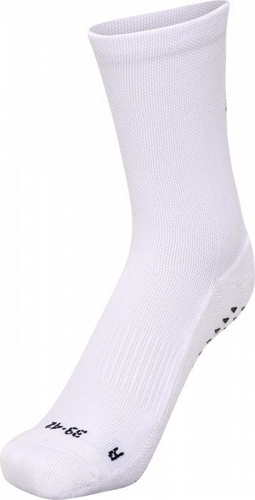 Hummel - Essential Grip Socks - Wit & zwart
