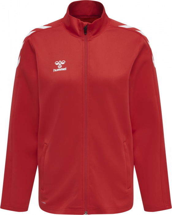 Hummel - Core Xk Poly Sweatshirt Women - True Red & vit