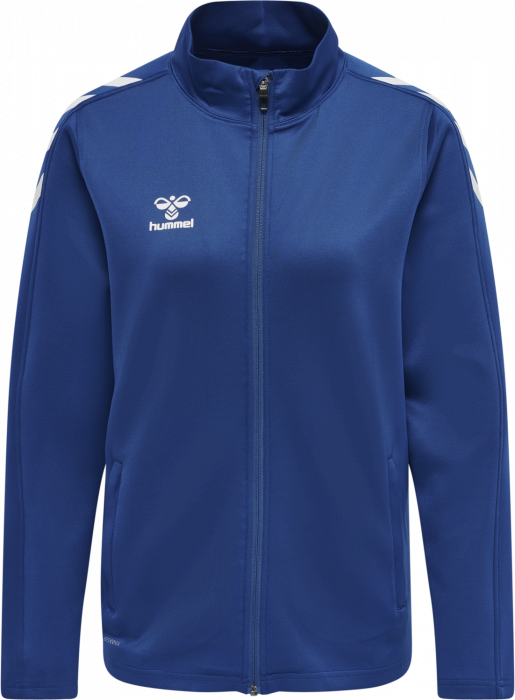 Hummel - Core Xk Poly Sweatshirt Women - True Blue & blanc