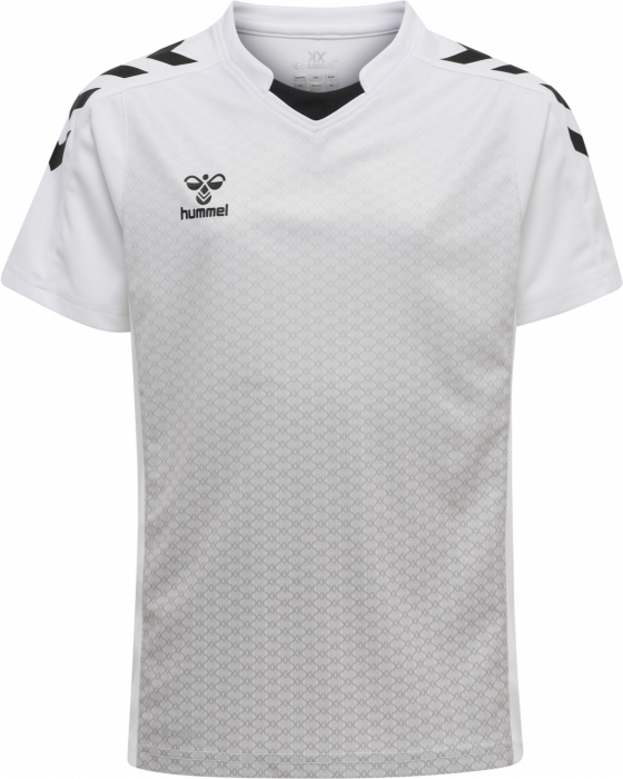 Hummel - Core Xk Sublimaiton Jersey Jr - Blanco & negro