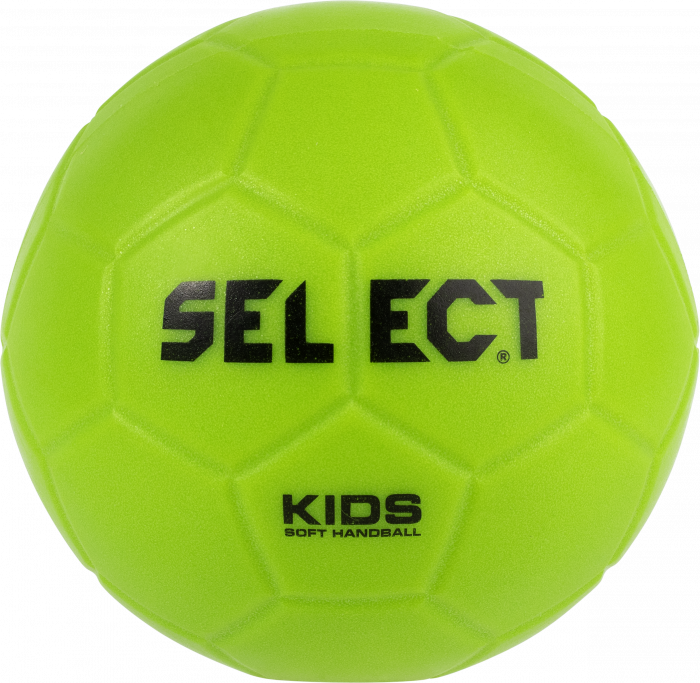 Select - Soft Kids Håndbold - Str. 0 - Fluo Grøn