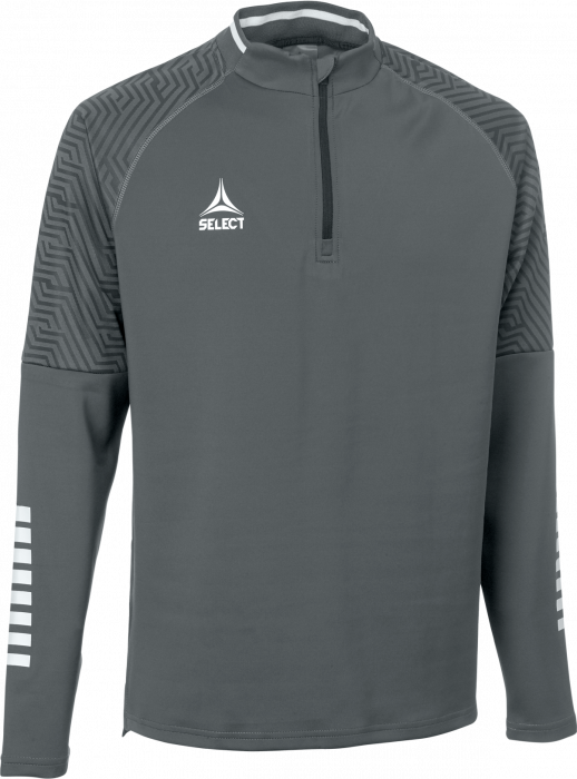 Select - Monaco V24 Training Sweat Half Zip - Cinzento