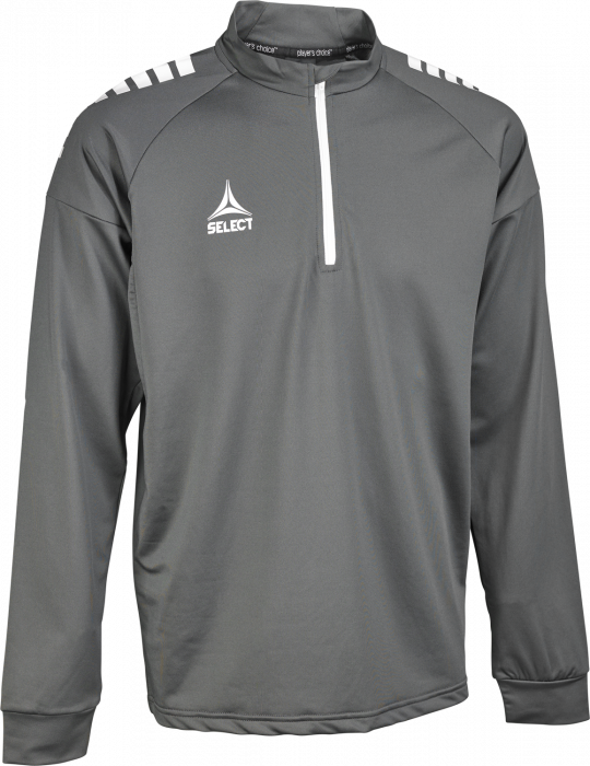 Select - Spain V25 Half-Zip Training Jacket - Cinzento & branco