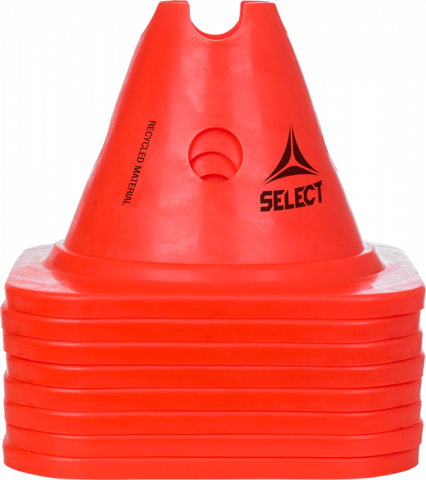 Select - Marking Cone W/holes Low (8 Pcs) - Rojo