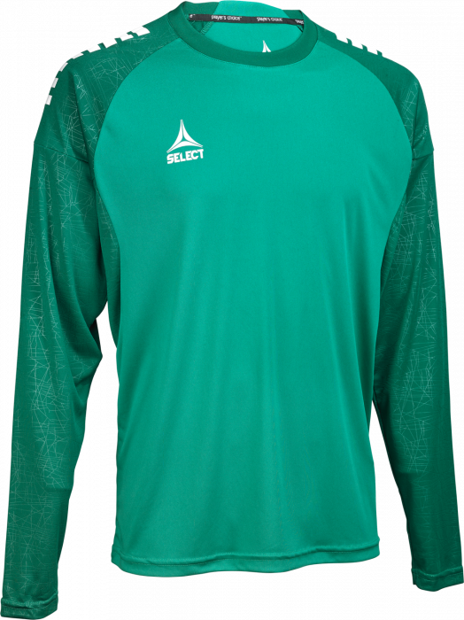 Select - Spain V25 Player Shirt L/s - Grün & weiß