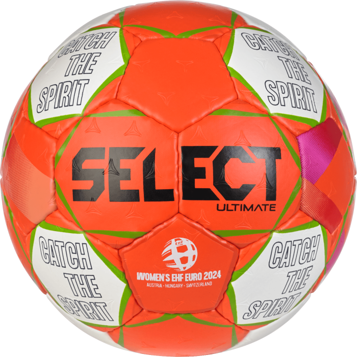 Select - Ultimate Ehf Euro 2024 Women Handball - Orange & biały